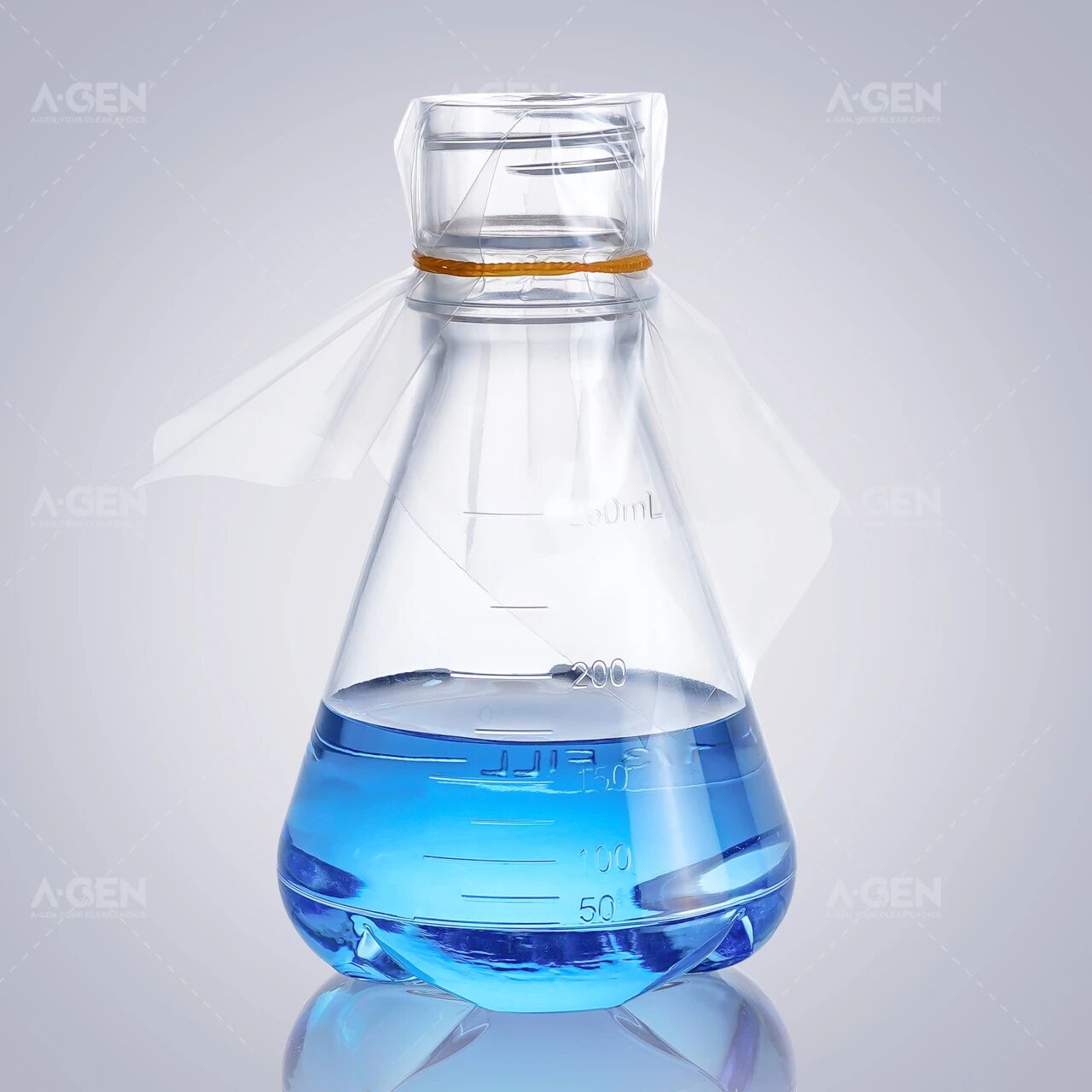 实验室耗材_细菌培养瓶_耐高温封口膜_爱津生物