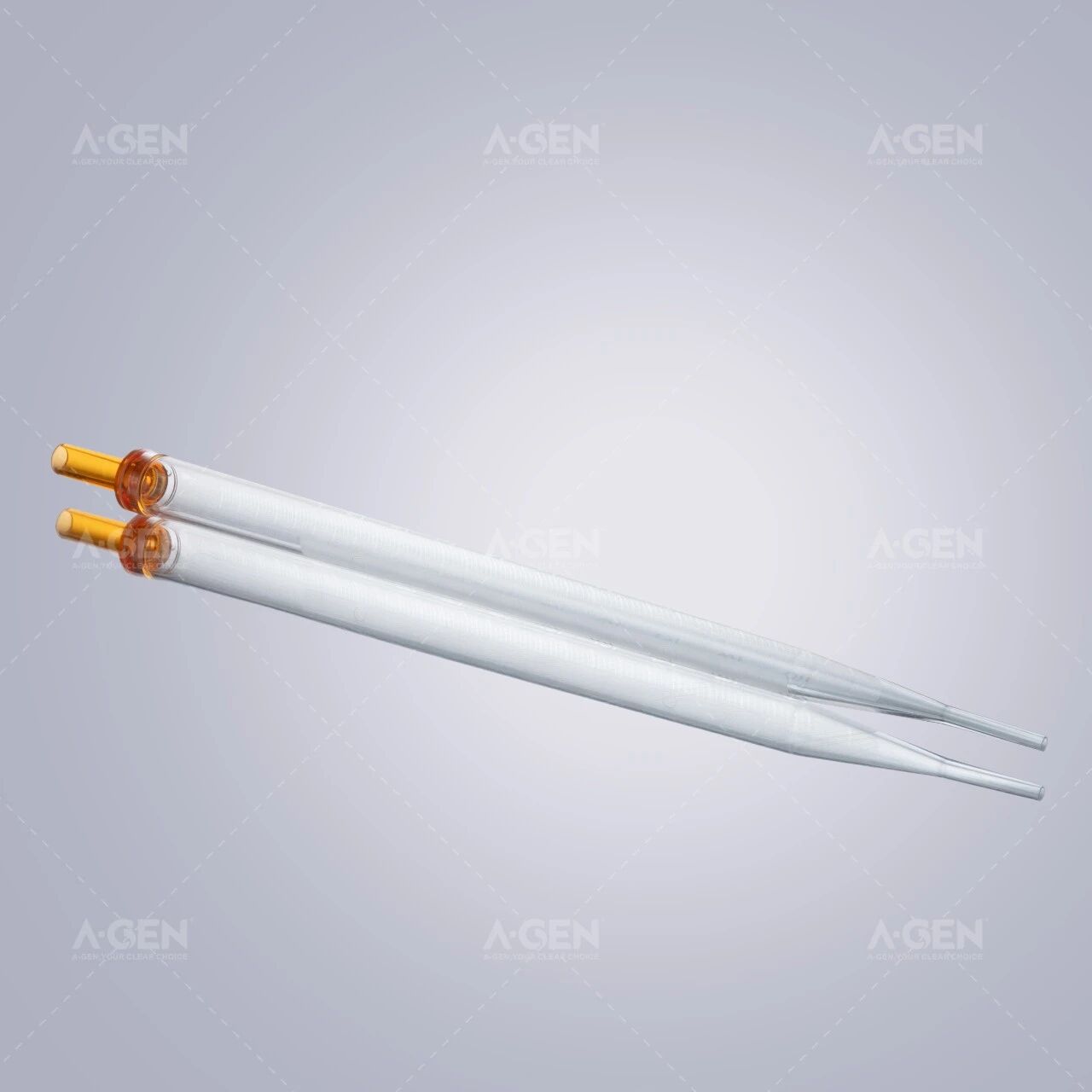 血清移液管无油墨设计,不会因油墨脱落而造成的刻度不清晰及二次污染