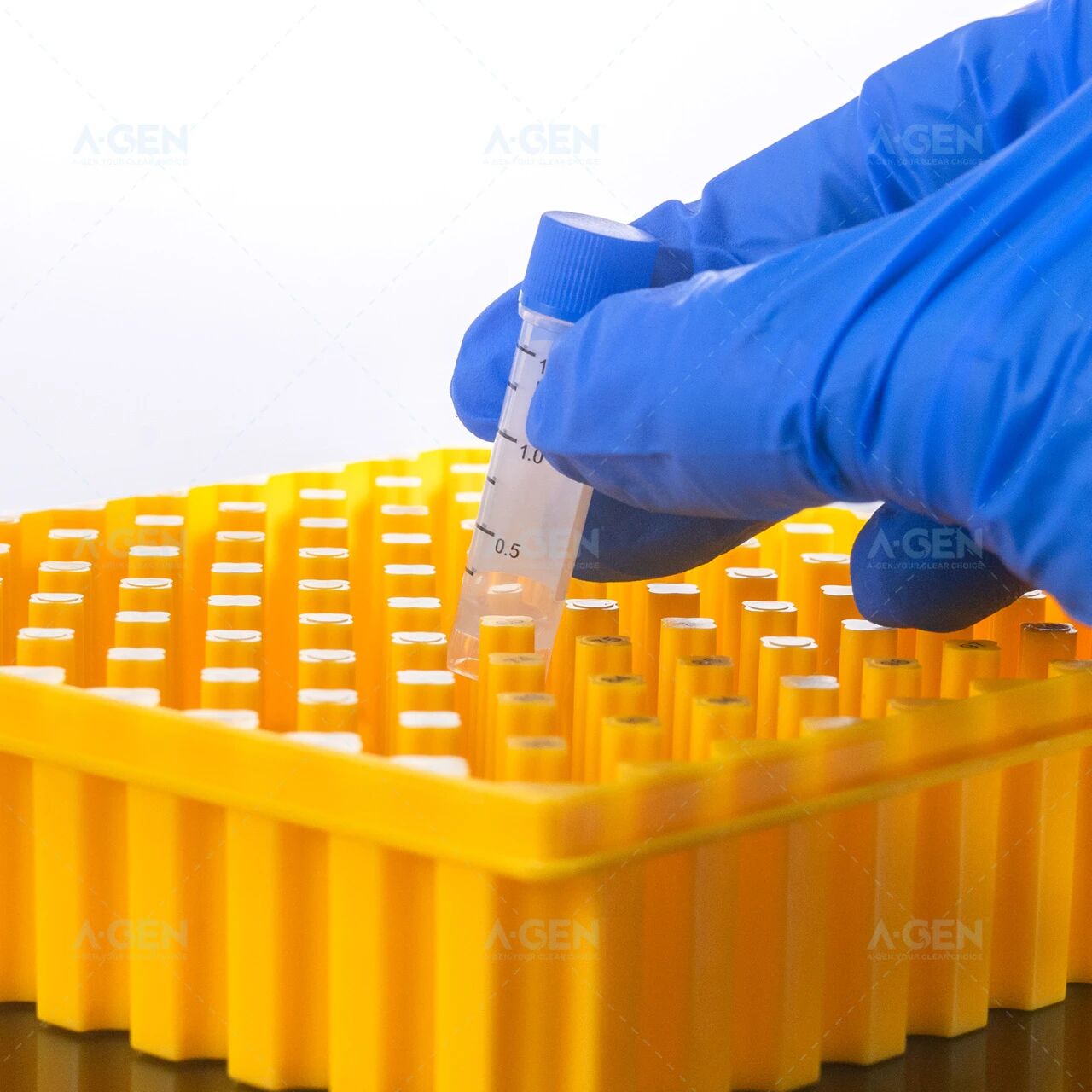 爱津生物冻存管选用进口医疗级聚丙烯（PP）材质