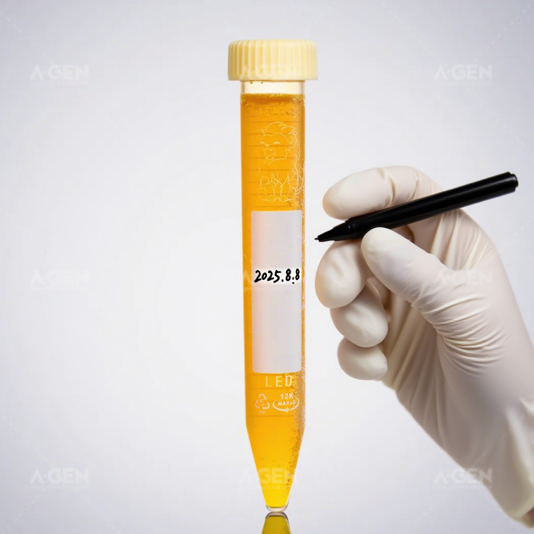 爱津生物离心管管体表面经过特殊处理,支持清晰书写标记