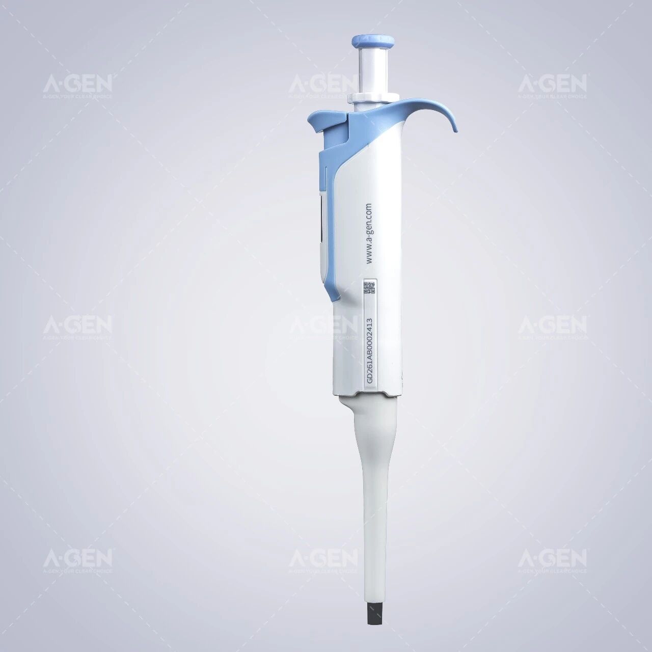 爱津生物实验室耗材_移液器全身图侧面